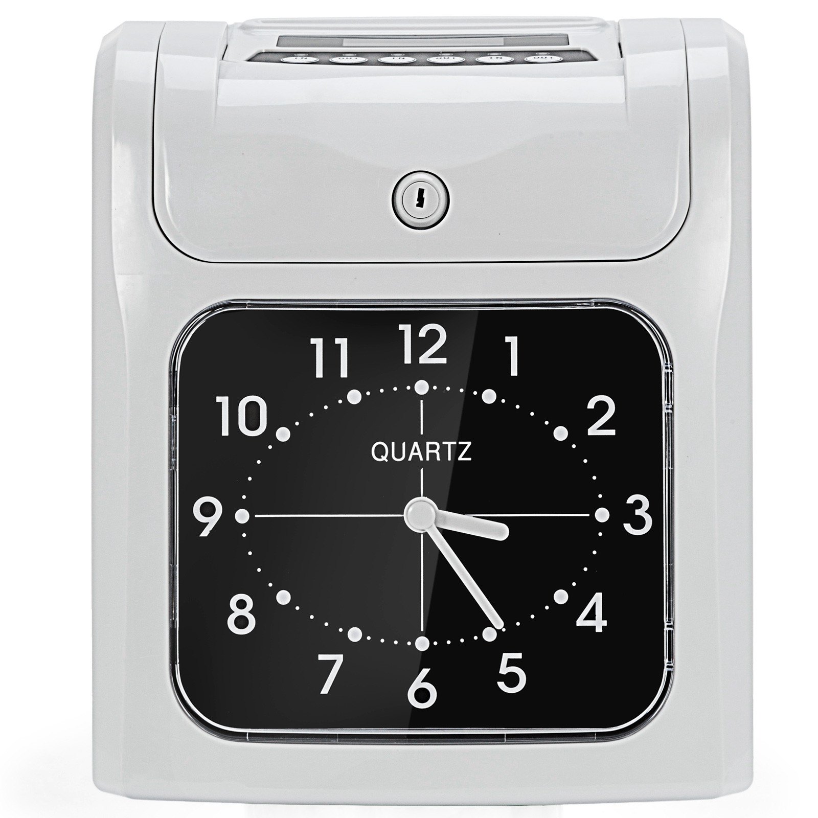 Electronic Employee Attendance Punch Time Recorder W/ 50 Cards