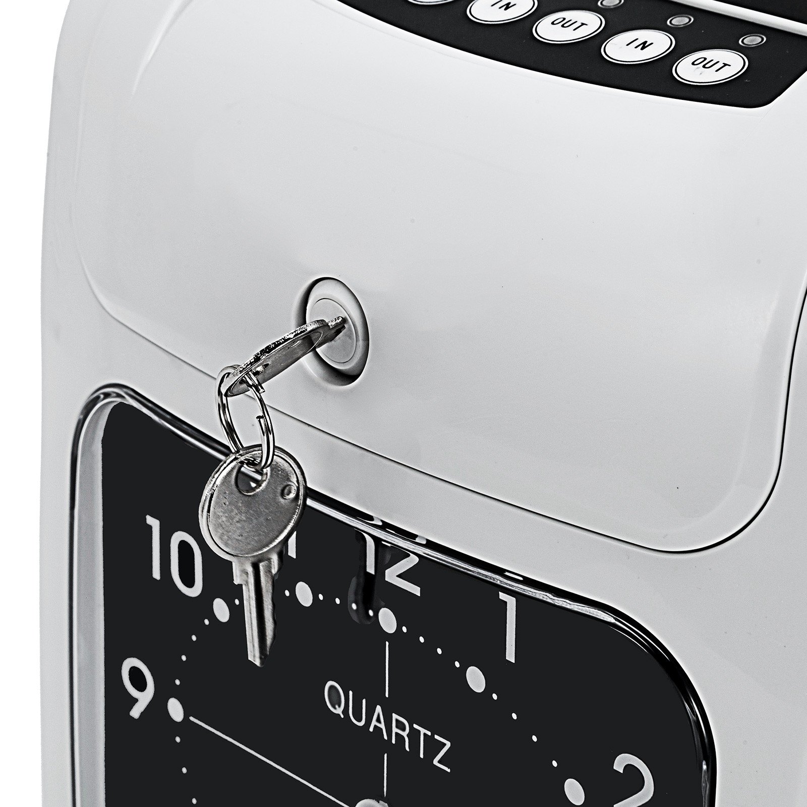 Electronic Employee Attendance Punch Time Recorder W/ 50 Cards