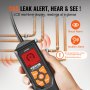 VEVOR Gas Leak Detector 50-10,000 PPM Natural Gas Detector with 18.5-inch Probe