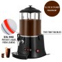 VEVOR Mașină de ciocolată caldă KS-RQ Mașină de topire a ciocolatei Mașină de dozator de ciocolată caldă 10L pentru hoteluri Restaurante Brutarii Cafenele pentru topirea ciocolatei