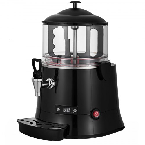 Máquina para derretir chocolate Olla Tanques dobles 5L para control digital de panadería en el hogar
