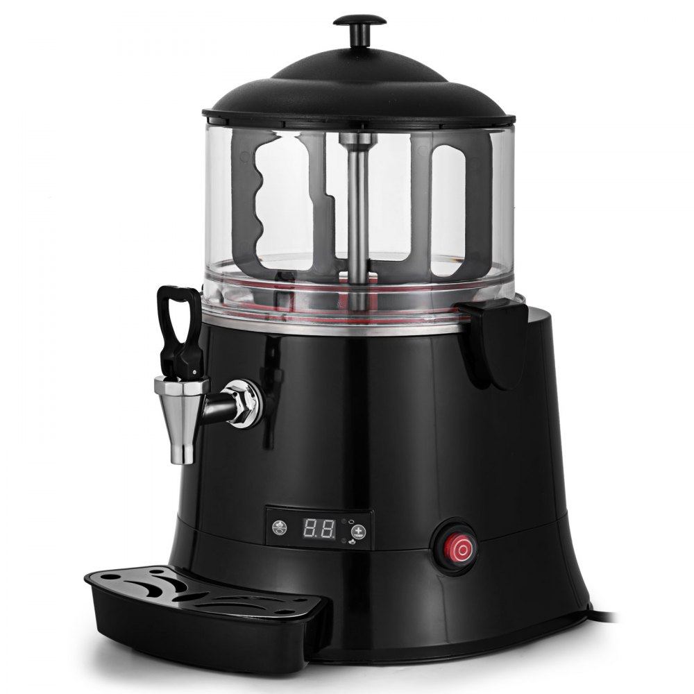 Máquina para derretir chocolate Olla Tanques dobles 5L para control digital de panadería en el hogar