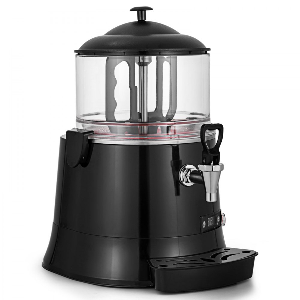 Máquina para derretir chocolate Olla Tanques dobles 5L para control digital de panadería en el hogar