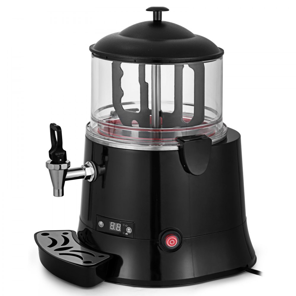 Máquina para derretir chocolate Olla Tanques dobles 5L para control digital de panadería en el hogar