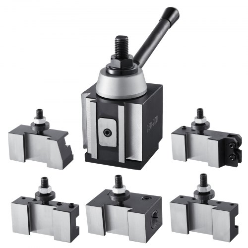 Quick Changing Tool Post CNC Turning HighCarbon Steel Durable Lathe