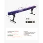 VEVOR Adjustable Balane Beam for Kids, 8FT Gymnastics Beam, High and Low Floor Beams of 5 Adjustable Heights for All Gymnastic Levels, Professional Gymnastic Equipment for Home and Gym Center, Galaxy