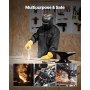 Flame-Resistant Welding Jacket L-Sized 7oz FR Cotton Welding Safety Jacket