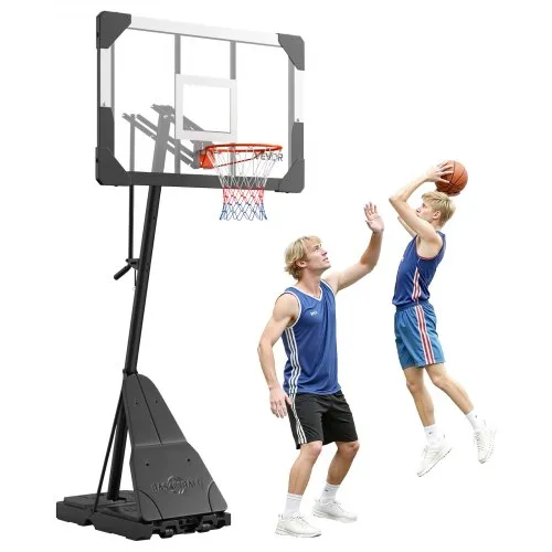 Panier de Basket-Ball Mobile,Réglable Hauteur 1,5-2,1/2,45 à 3,05 m Panier de Basket-Ball Mobile,Réglable Hauteur 1,5-2,1/2,45 à 3,05 m
