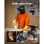 Flame-Resistant Welding Jacket Heavy Duty Leather Welding Safety Jacket XXL Size