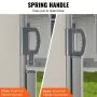 VEVOR Retractable Side Awning, 71''x 138'' Outdoor Privacy Screen, 180g Polyester Water-proof Retractable Patio Screen, UV 30+ Room Divider Wind Screen for Patio, Backyard, Balcony, Beige