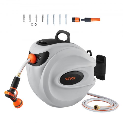 Search 100 ft retractable air hose reel without hose