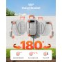 Retractable Garden Hose Reel 5/8 Inch x 100 ft Wall Mounted Garden Hose Reel