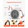 Retractable Garden Hose Reel 5/8 Inch x 100 ft Wall Mounted Garden Hose Reel