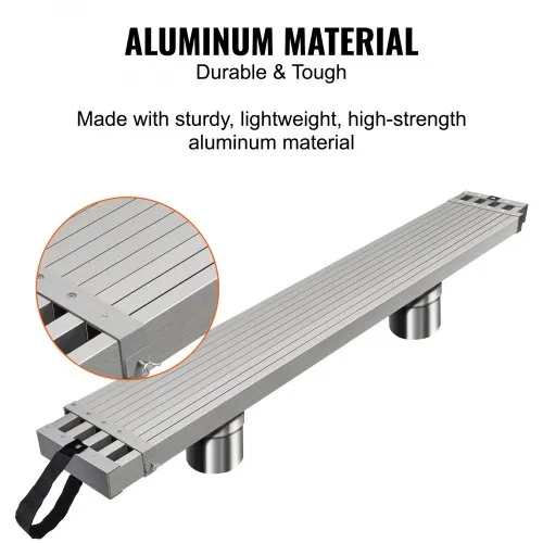 Alumiiniumist teleskoop-tellingulaud 2,4–3,9 m, 227 kg — pilt 4