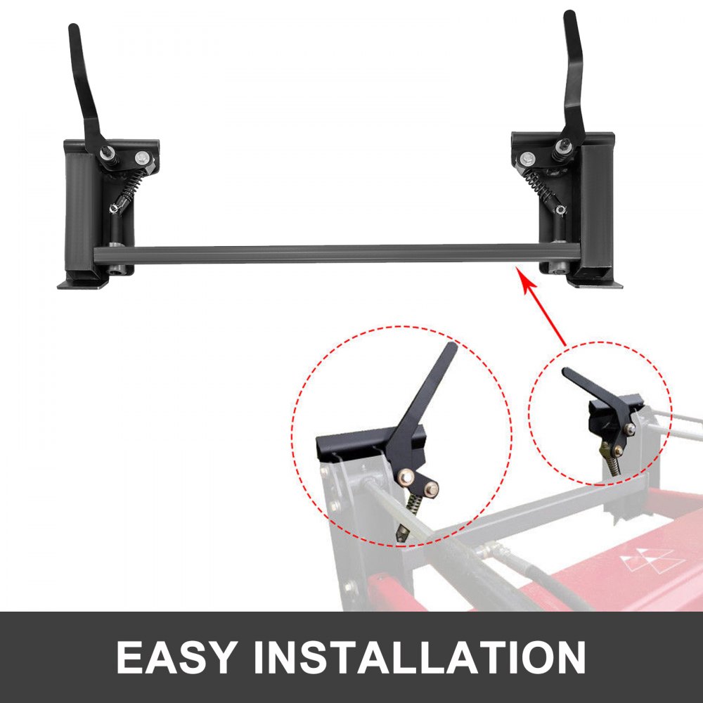 Universal Quick Tach Conversion Adapter Brace Latch Tractor Attachments