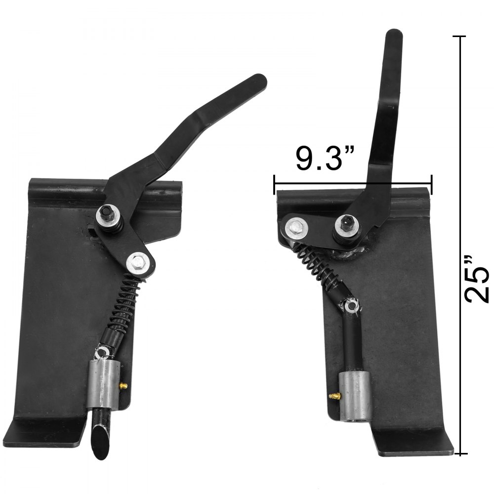 Skid Steer Quick Tach Conversion Adapter Latch Box Weld On Qtk