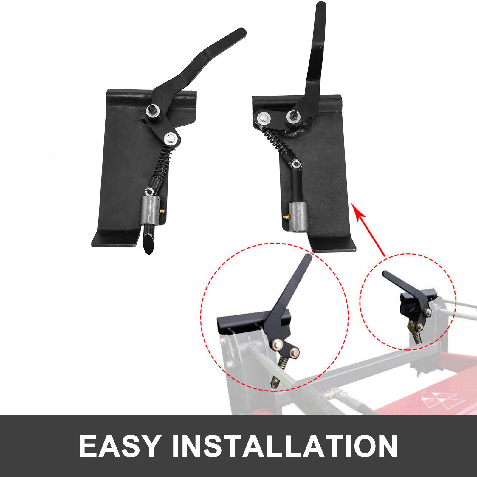 Skid Steer Quick Tach Conversion Adapter Latch Box Weld On Qtk