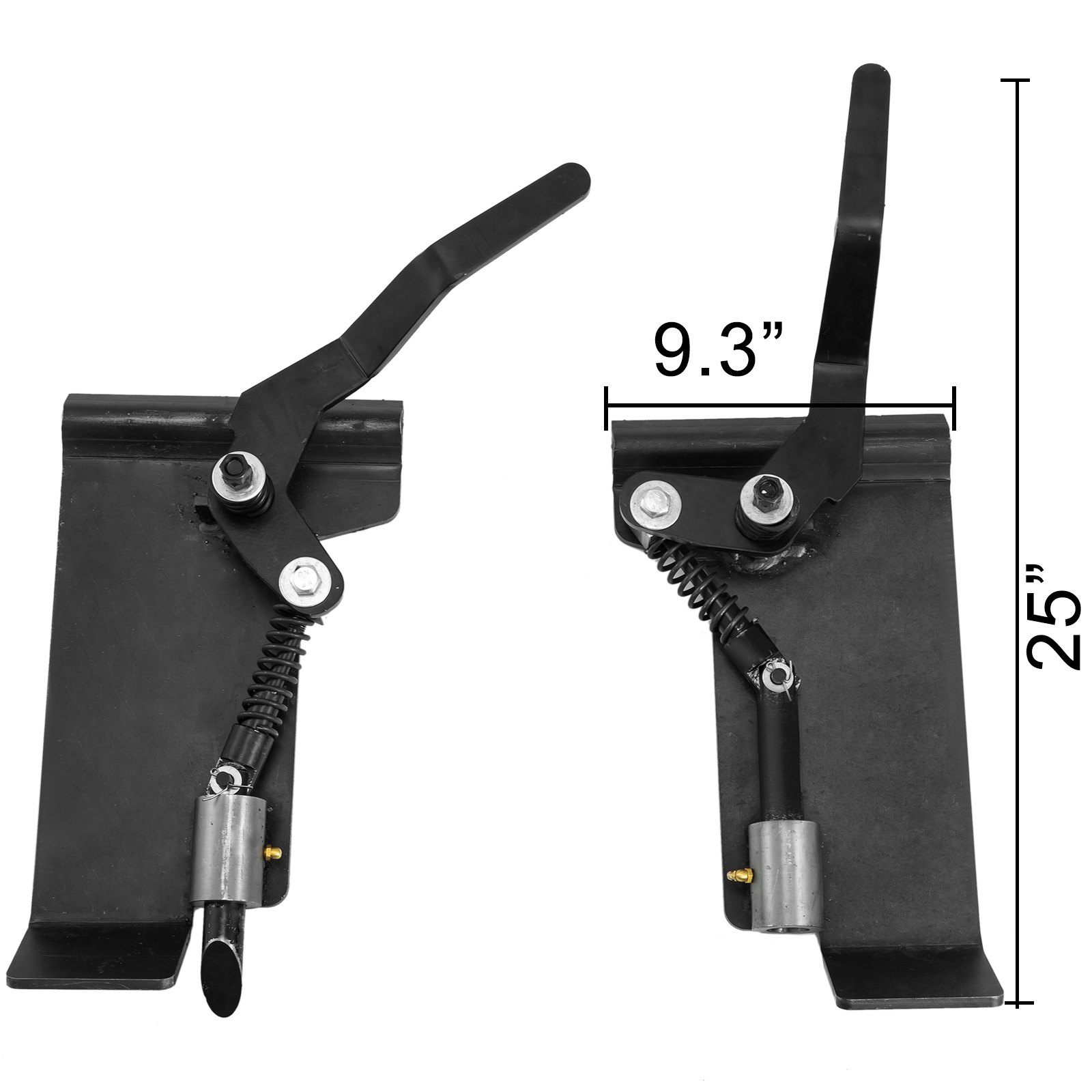 Skid Steer Quick Tach Conversion Adapter Latch Box Weld On Qtk