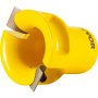 yellow VEVOR tenon cutter with sharp metal blade and ergonomic design.