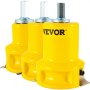 VEVOR tenon cutter set in bright yellow with metal tips, perfect for woodworking projects.