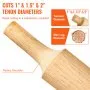 VEVOR Tenon Cutter Log Furniture Kit 1" & 1.5"& 2" w/ Curved Blade for Home DIY