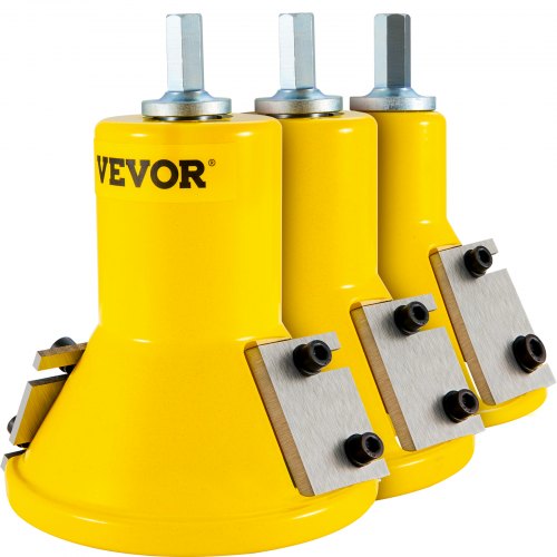 Tenon Cutter Kit For Log Furniture - 1" & 2" (25.4mm & 50.8mm) With 6 Straight Blades