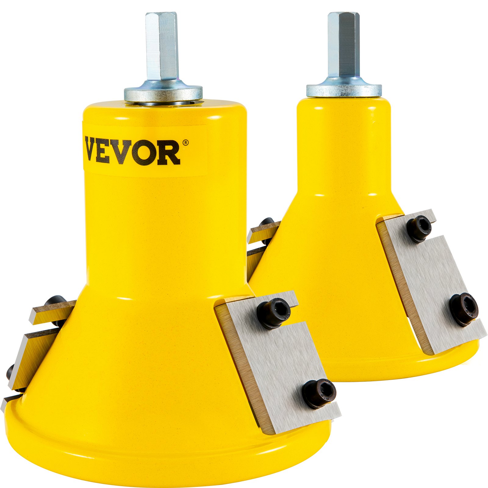 Coupe-tenon, 1\"/25,4 mm et 2\"/50,8 mm de diamètre, avec deux lames droites et vis à bouton Kit maître domestique, coupe-meubles en aluminium et en acier de qualité supérieure, outil commercial Coupe-tenon, 1\"/25,4 mm et 2\"/50,8 mm de diamètre, avec deux lames droites et vis à bouton Kit maître domestique, coupe-meubles en aluminium et en acier de qualité supérieure, outil commercial