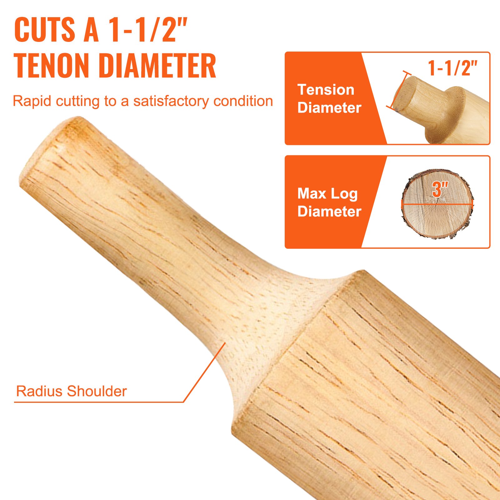 Coupe-tenon de 38 mm de diamètre, coupe-meubles en aluminium et en acier de qualité supérieure, avec doubles lames incurvées et vis à bouton, kit Home Master, outil de travail du bois commercial Coupe-tenon de 38 mm de diamètre, coupe-meubles en aluminium et en acier de qualité supérieure, avec doubles lames incurvées et vis à bouton, kit Home Master, outil de travail du bois commercial
