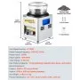 VEVOR Magnetic Tumbler, 180mm Jewelry Polisher Tumbler,2000 RPM KT-185 Jewelry Polisher Finisher with Adjustable Direction and Time for Jewelry (185mm)