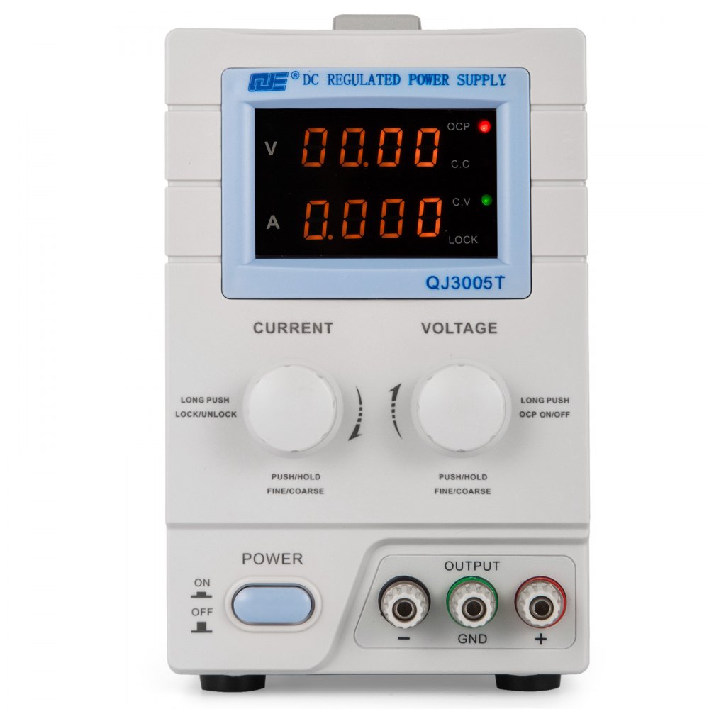 QJE 30V 5A Regulated Linear Bench Power Supply, Uk Distributor, QJ3005T