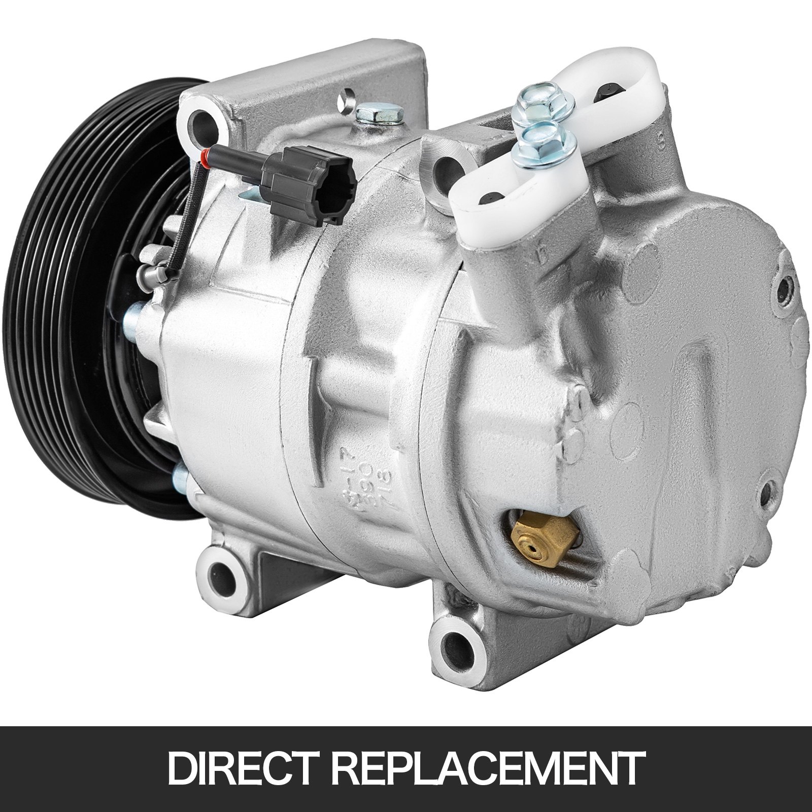 VEVOR A/C Compressor Kit Aluminum  AC Compressors w/ Clutch AC Conditioning Compressor Fits CO10552C for Nissan Maxi 3.0L, for Infiniti I30 3.0L CO 10552C 1997-2001