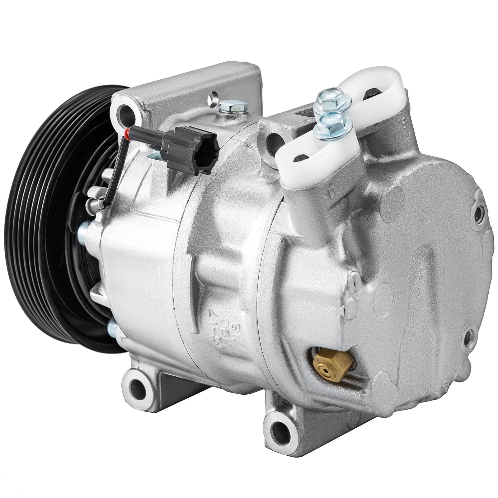 VEVOR A/C Compressor Kit Aluminum  AC Compressors w/ Clutch AC Conditioning Compressor Fits CO10552C for Nissan Maxi 3.0L, for Infiniti I30 3.0L CO 10552C 1997-2001