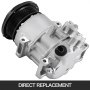 VEVOR AC Compressor with Clutch, Air Pump Compressor For 2010 2011 Fit Toyota Camry LE SE XLE 2.5L CO 11270C