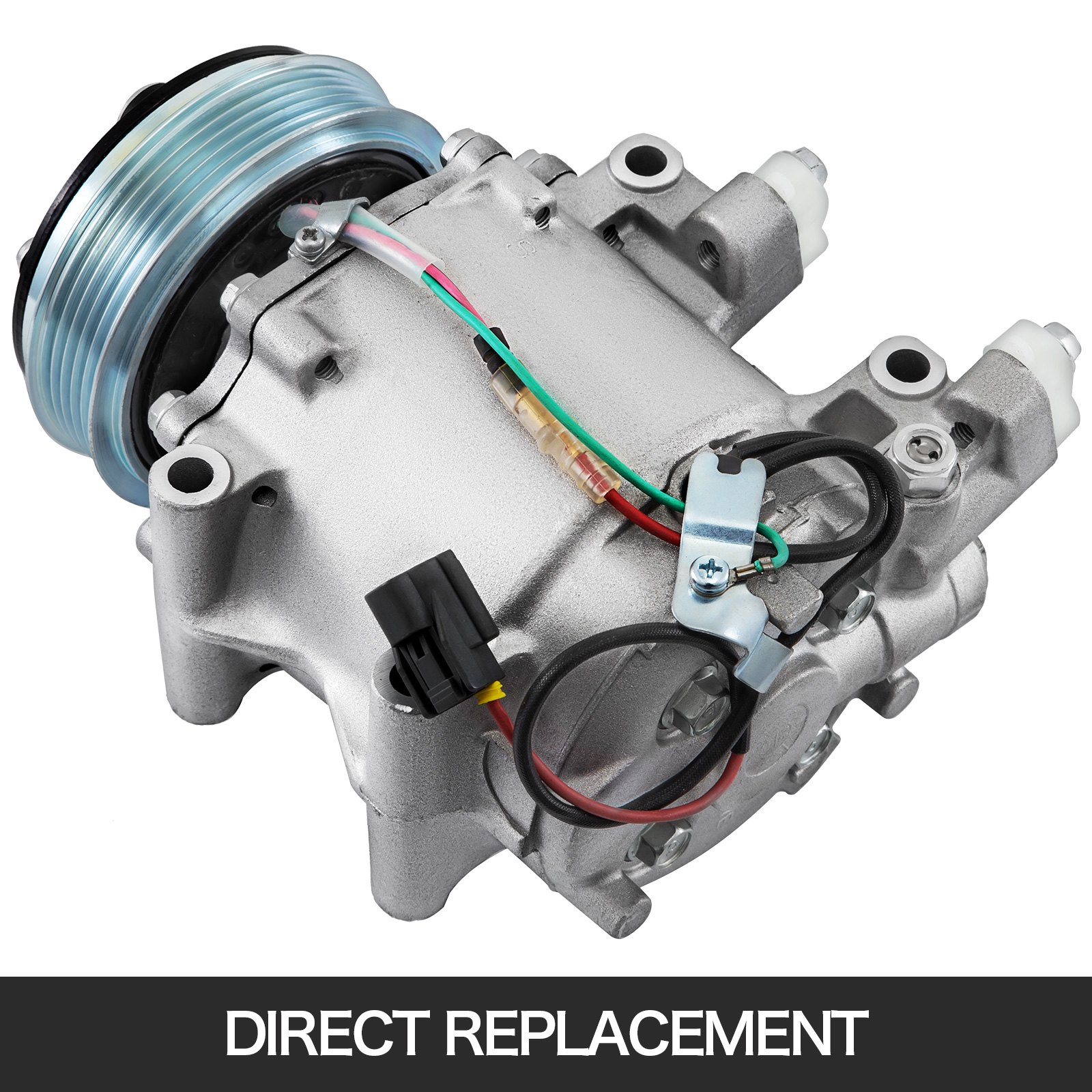 VEVOR Air Conditioner Compressor, A/C Compressor Clutch for Universal Auto Air Conditioner CO3407AC A/C Compressor