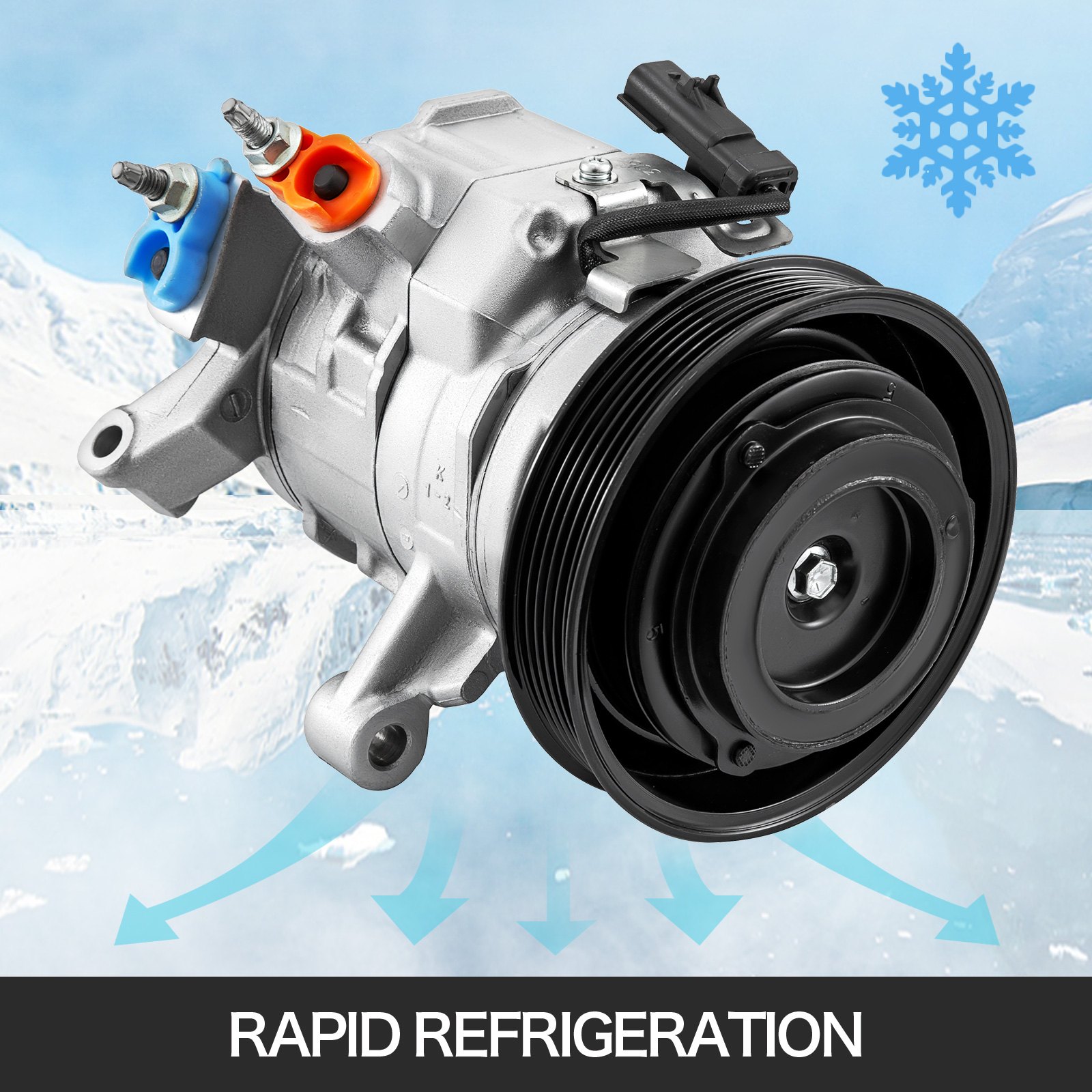 CO11017C Air Compressor fit 2008-2013 Dodge,Jeep,Ram