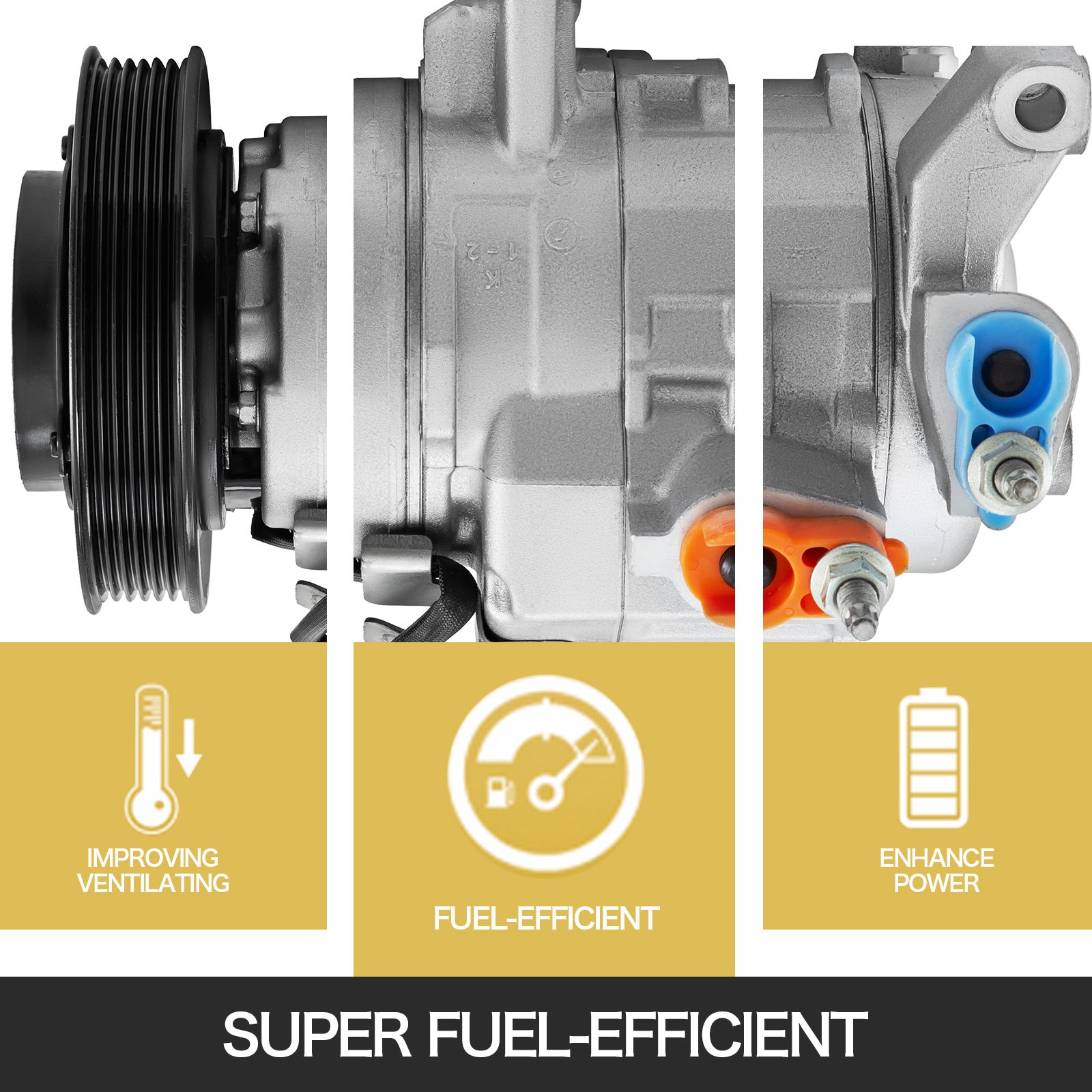 CO11017C Air Compressor fit 2008-2013 Dodge,Jeep,Ram