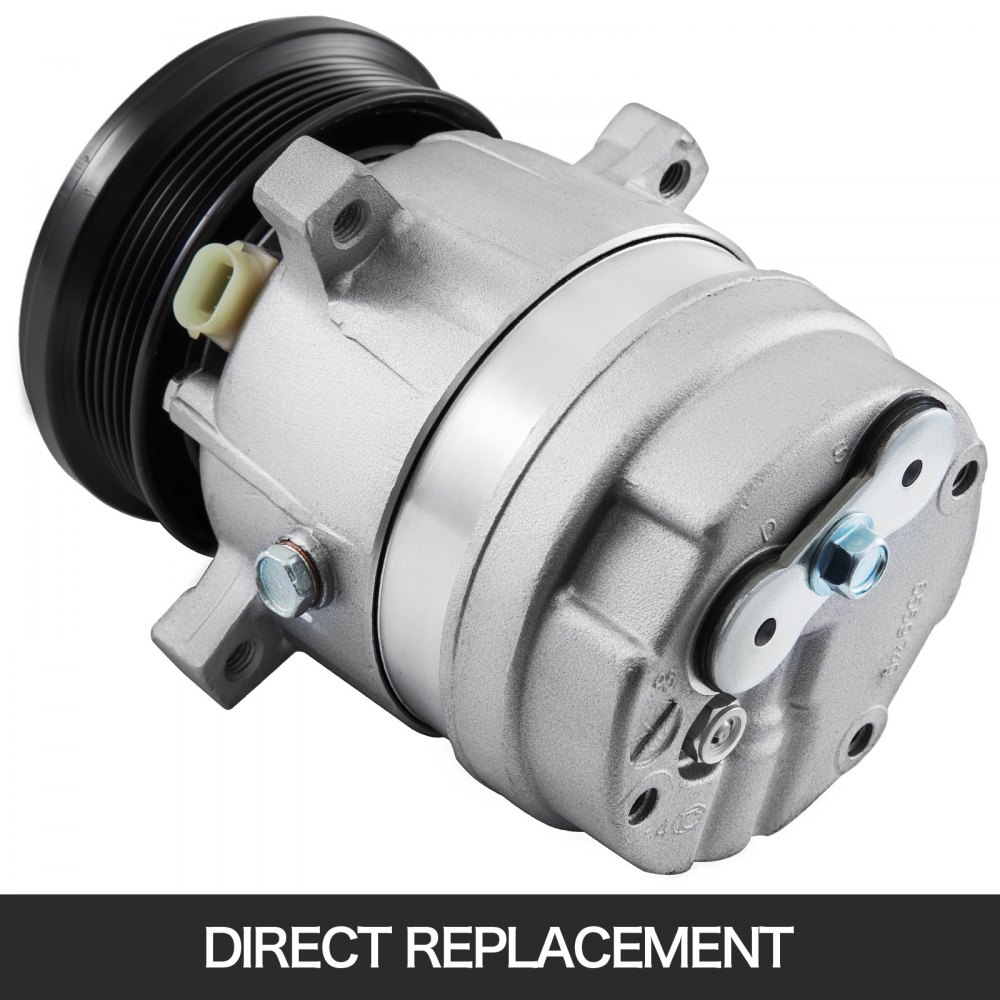 VEVOR A/C Compressor Air Pump Compressor for Che-vro-let S10 Lum-ina Cu-tlass Cie-ra Cutlass Supreme G-M-C So-no-ma CO 20215C - 1135279