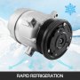 VEVOR A/C Compressor Air Pump Compressor for Che-vro-let S10 Lum-ina Cu-tlass Cie-ra Cutlass Supreme G-M-C So-no-ma CO 20215C - 1135279