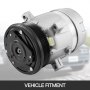 VEVOR A/C Compressor Air Pump Compressor for Che-vro-let S10 Lum-ina Cu-tlass Cie-ra Cutlass Supreme G-M-C So-no-ma CO 20215C - 1135279