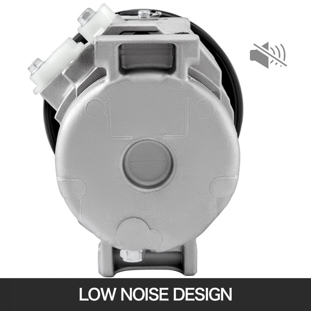 VEVOR A/C Compressor CO3407AC Air Compressor with Clutch for 2003, 2004, 2006-2008 Toyota Corolla 1.8L, Toyota Matrix 1.8L