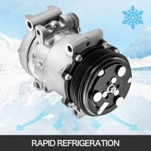 VEVOR Air Conditioner Compressor CO 4261C A/C Compressor for Blazer S10 Silverado 1500 Express 3500 Sonoma