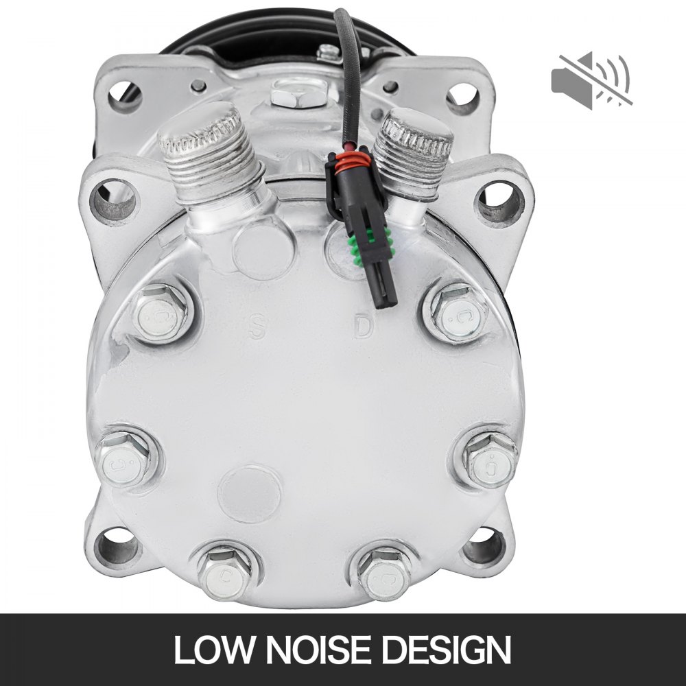 VEVOR CO 4647C 2259344000 AC Compressor For Hyundai Excel Wagoneer Fit Mazda 626