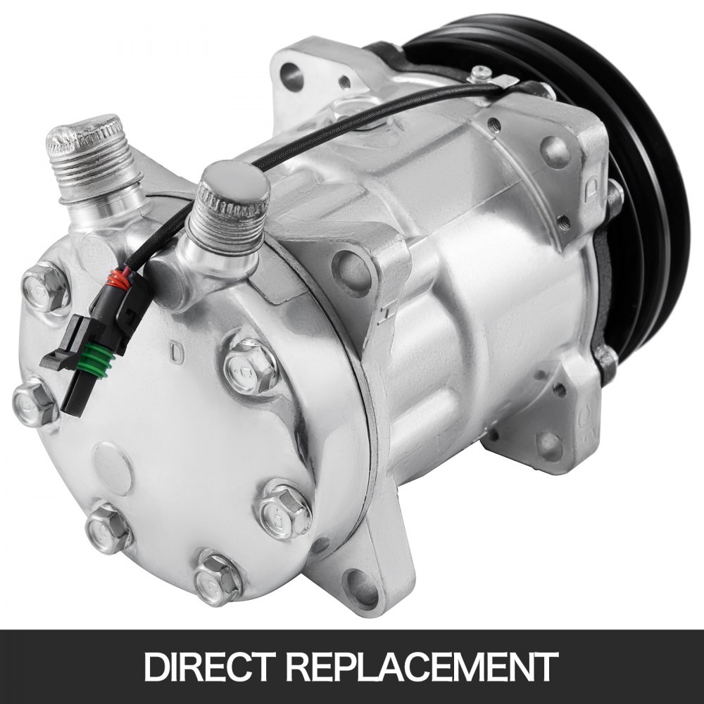 VEVOR CO 4647C 2259344000 AC Compressor For Hyundai Excel Wagoneer Fit Mazda 626