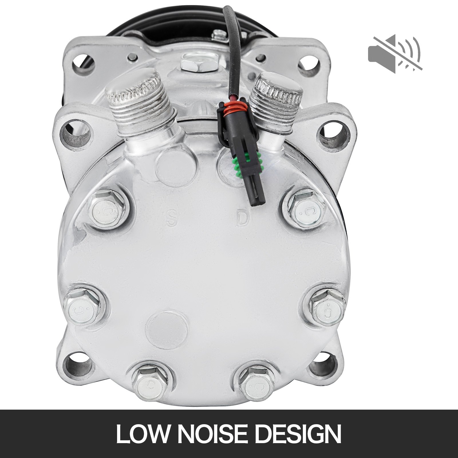 VEVOR CO 4647C 2259344000 AC Compressor For Hyundai Excel Wagoneer Fit Mazda 626