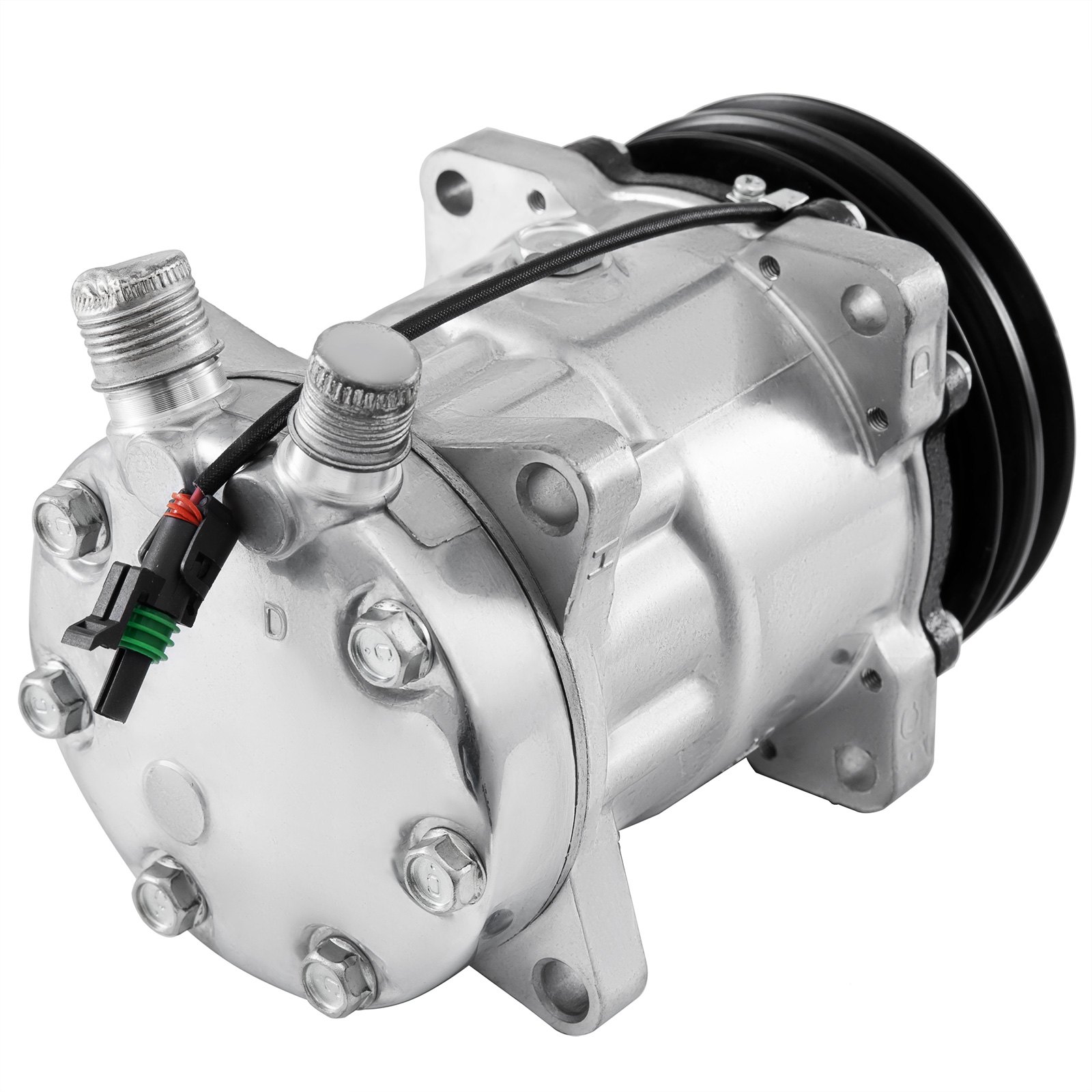 VEVOR CO 4647C 2259344000 AC Compressor For Hyundai Excel Wagoneer Fit Mazda 626