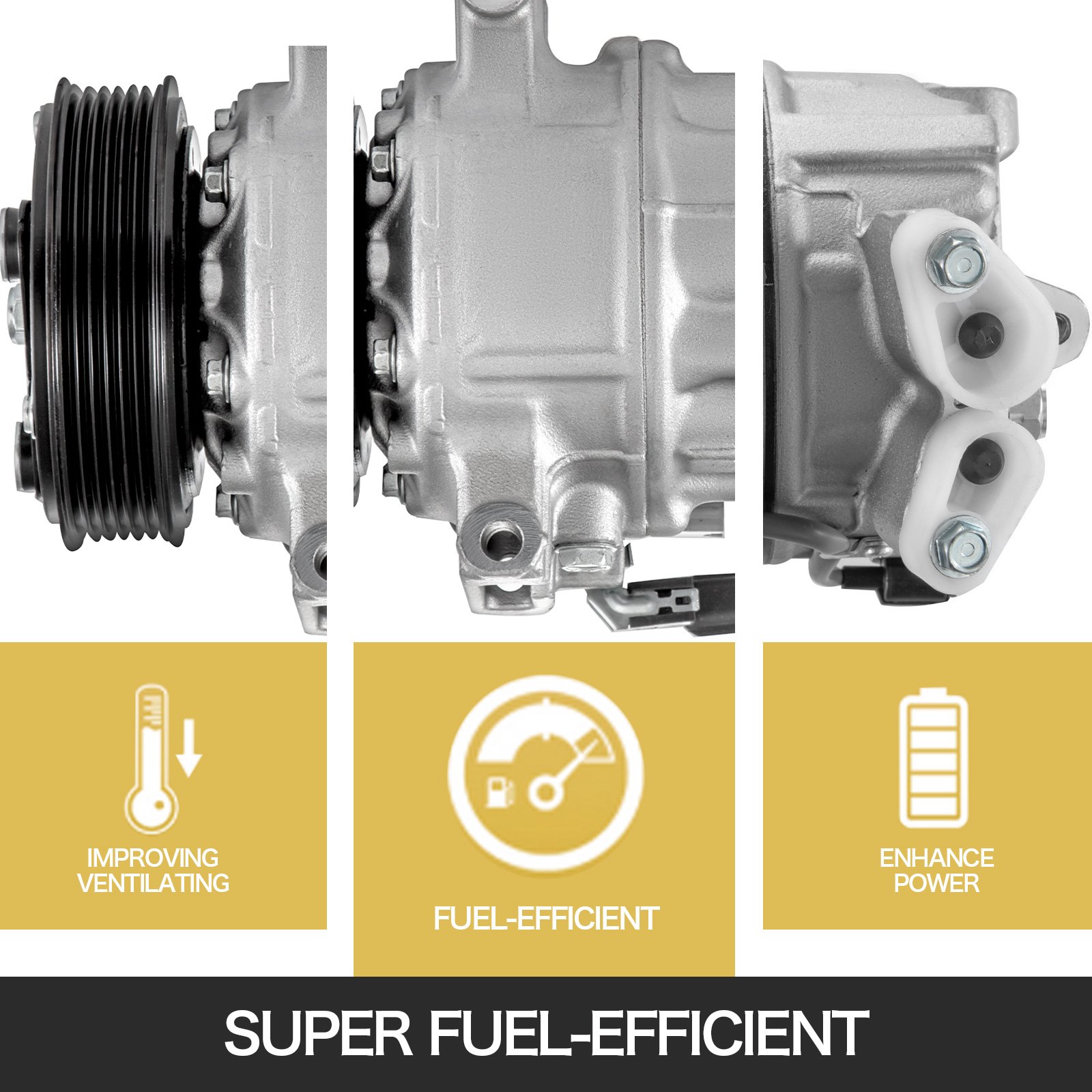 VEVOR Air Compressor CO 29072C for Nissan Sentra 1.8L 2013 2014 2015