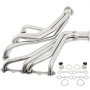 VEVOR Exhaust Header Stainless Steel Long Tube Exhaust Header Polished Manifold Header For Chevy 283 302 305 307 327 350 400 Long Tube Exhaust Header