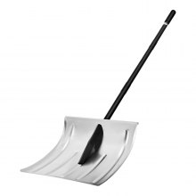VEVOR Snow Shovel for Driveway, 40cm Wide Aluminum Alloy Snow Shovel, Non Slip Grip, Large Capacity Snowplow Shovels, Detachable & Lightweight Snows Removal Tool for Garden Car Camping Outdoors