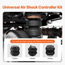 Air Shock Controller Kit 12V 100PSI Wireless On Board Air Compressor System