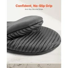 VEVOR Oven Mitts with Silicone Grip 500℉ Heat-Resistant Kitchen Oven Mitts 2 Pcs